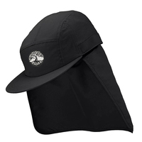 Casquettes de surf pour l'extérieur 5 panneaux Casquette de surf imperméable et personnalisée en polyester Casquette de surf à la mode Casquettes avec mentonnière