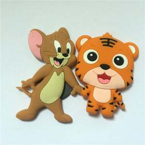 Imanes de Refrigerador con Forma de Animales al por Mayor para Regalos, Adhesivos Decorativos 3D de PVC para Refrigerador - Product Image 6