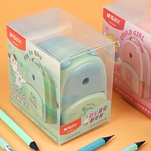 Taille-crayon manuel Chen & Guang à manivelle, grande capacité, pour étudiants, usage scolaire, modèle plastique 906T1 - Product Image 3