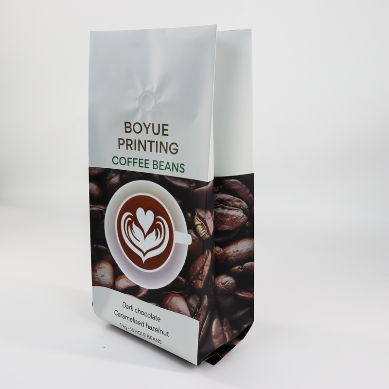 Custom Side Gusset Coffee Bag with