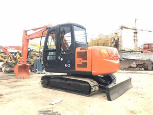 Excavatrice Hitachi Zx60 de 6 tonnes Excavatrice sur chenilles Hitachi utilisée Zx50 Zx55 Zx60 Zx70 - Product Image 2