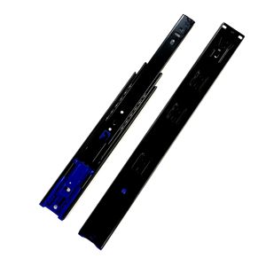 Riel de canal telescópico hidráulico de fábrica, corredor de cajón de 45mm, deslizamiento de cajón de cierre suave - Product Image 5