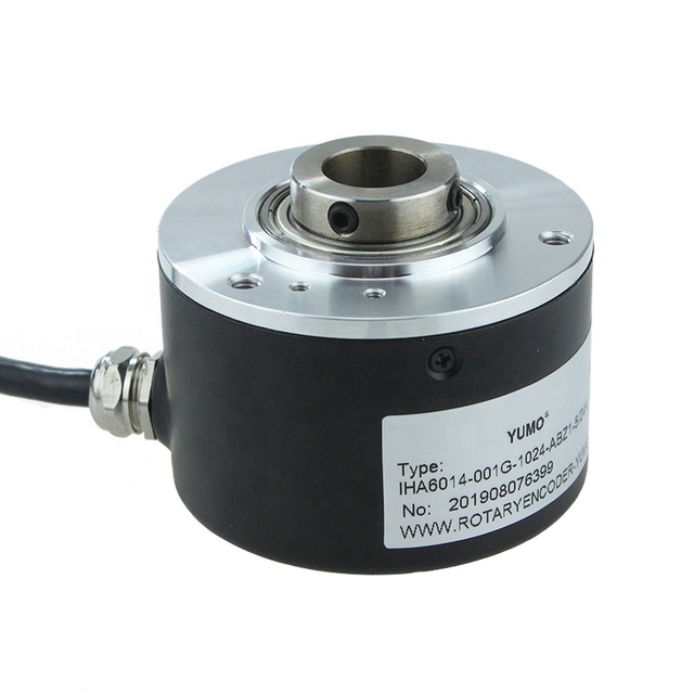 YUMO incremental encoder  IHA6014-001G-1024-ABZ1-5/24K   14mm hollow shaft  rotary encoder