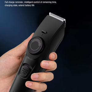 Recortadora de Barba Inalámbrica Ajustable para Hombre, Recortadora de Pelo Eléctrica Profesional Recargable, Uso Doméstico, Rápida - Product Image 5