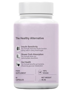 Suplementos Micro Ingredients <span class=keywords><strong>Gluco</strong></span> con 18% de Ácido Corosólico, Apoya el Metabolismo de la Glucosa, 60 Cápsulas - Product Image 1