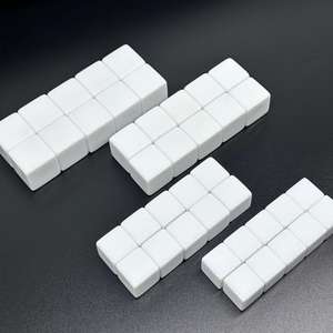 Großhandel sortierte Farbe Acryl Würfel Würfel Runde Ecke 16mm D6 Blank Würfel für Bildung Lernen - Product Image 1