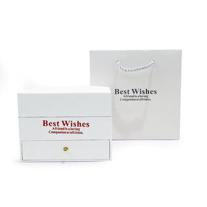 Caja de Embalaje Cuadrada de Papel de Lujo de Doble Capa, Caja de Regalo Personalizada con Espejo y Cajón para Joyería, Caja de Regalo para Boda, Embalaje para Joyería - Product Image 5