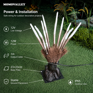 Lampe LED Momovalley Sealily Light Fantasy Forest, lampe LED pour plantes, lampe bioluminescente Pandora <span class=keywords><strong>Avatar</strong></span>, luminaire qui brille dans le noir, ornement de jardin - Product Image 3