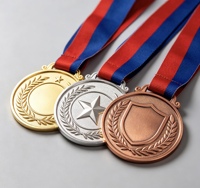 Médaille personnalisée en alliage de zinc 3D pour compétition cycliste, fabriquée sur mesure par le fabricant