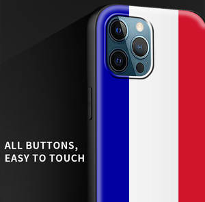 <span class=keywords><strong>France</strong></span> Drapeau Emblème Conception Couverture UV Peinture Impression Sublimation Mobile Téléphone étui pour <span class=keywords><strong>iphone</strong></span> 11 12 13 14 15 16 Pro Max Cas - Product Image 2