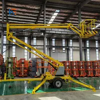 Hydraulic Articulated Towable Electric Boom Lift Platform