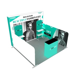 10x10 xách tay nhanh chóng thiết lập seg Backlit <span class=keywords><strong>Pop</strong></span> <span class=keywords><strong>Up</strong></span> hiển thị Backdrop triển lãm Modular kệ đứng quảng cáo triển lãm thương mại gian hàng - Product Image 1