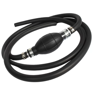 Pompe de transfert manuelle à bulbe en caoutchouc pour essence, eau, huile et autres liquides - Product Image 6