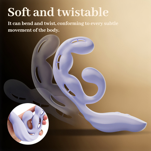 Vibrateur pour femmes contrôlé par application, triple stimulateur C G a Spot, silicone liquide, 12 vibrations - Product Image 5