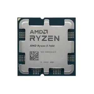 नया आगमन AM5 AMD CPU R5 7600 ट्रे प्रोसेसर 3.8GHz मेमोरी रैम DDR5 को सपोर्ट करता है