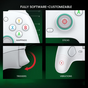Tương Thích Rộng Có Dây Hiệu ứng Hall Phím Điều Khiển Chơi Game Điều Khiển Gamepad Với Turbo Nút - Product Image 5