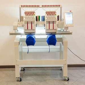 Máquina de Bordar <span class=keywords><strong>Usada</strong></span> de 2 Cabezales Similar a Zsk <span class=keywords><strong>Tajima</strong></span>, Fabricada en China, Alta Calidad/Máquina de Coser/Máquina de Bordar Computarizada - Product Image 5