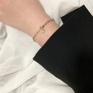 Pulsera y Brazaletes de Moda para Mujer, Personalizados, de Lujo, en Acero Inoxidable 316L, Chapados en Oro de 14k y 18k, Pulsera de Clip para Mujer - Product Image 3