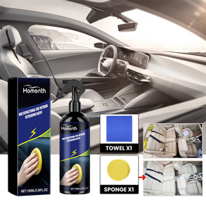 Omontesimo agente di ricostruzione interna per <span class=keywords><strong>auto</strong></span> multifunzionale in plastica per rinnovare il liquido volante kit di pulizia del tappetino del sedile - Product Image 1
