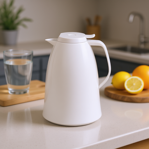 Carafe isotherme Emsa Mambo Quick Tip 1,5 l, blanc brillant - Product Image 3