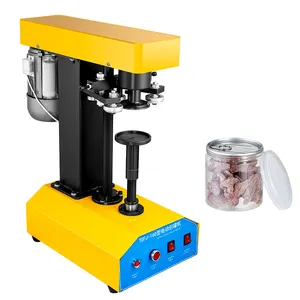 OUXIN OX 160 High quality pet bottle sealing machine / canning seamer / can sealer for tin can