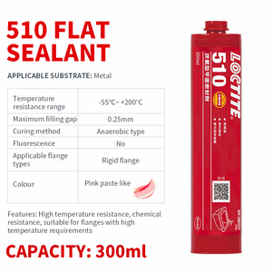 Fabricante <span class=keywords><strong>de</strong></span> China, venta directa, resistente al calor, 300ml, <span class=keywords><strong>Loctite</strong></span> 510, fabricante <span class=keywords><strong>de</strong></span> <span class=keywords><strong>juntas</strong></span>, sellador anaeróbico para bridas, compresor <span class=keywords><strong>de</strong></span> caja <span class=keywords><strong>de</strong></span> cambios - Product Image 2