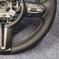 Volant sport M pour BMW F30 F10 F15 F36 F20 F22 F25 F32 M3 M4 M5 X5 E46 E60 E70 E90 E91 E92 Volant de voiture en cuir