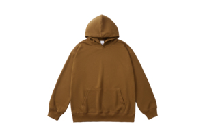 Custom Men's Black Cotton Hooded Sweatshirt Regular Fit Solid Color Casual Pullover with Front Pocket Autumn Wear - Product Image 6