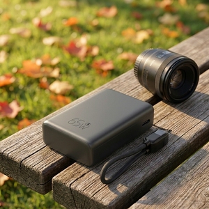 Batterie externe 20000 mAh avec écran TFT, charge rapide PD 65W, câble intégré, station d'alimentation, prix de gros, OEM, chargeur <span class=keywords><strong>mobile</strong></span> au lithium - Product Image 3