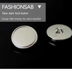 जूते के लिए उच्च गुणवत्ता वाली लक्जरी धातु बटन सजावटी धातु बटन