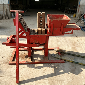 Interlocking <strong>Blocks</strong> and Clay <strong>Brick</strong> Manufacturing Machine Mobile Clay Manual <strong>Brick</strong>-making Machine and <strong>Block</strong>-making Machine - Product Image 1