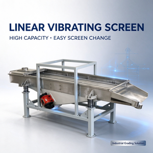Criba Vibratoria Lineal de Acero Inoxidable de Alta Precisión para Filtrar Arena, Piedra y Gránulos, para la Industria Minera y de la Construcción - Product Image 6