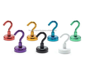 Imán Axial de Neodimio de Alta Resistencia, Forma de Taza, Resistente a la Corrosión, para Uso en Interiores/Exteriores, Soporte para Llaves, Refrigerador - Product Image 5