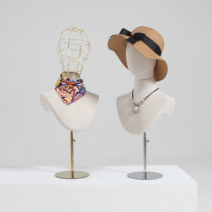 Mannequin de présentation pour foulards, sacs pour femmes, vêtements, colliers, bijoux, accessoires de mode et accessoires de présentation pour vitrine d'<span class=keywords><strong>opticien</strong></span> - Product Image 3