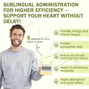 Bon prix, bandelettes de CoQ-10, soutient la santé cardiaque, la production d'énergie, améliore le métabolisme énergétique, compléments alimentaires - Product Image 5