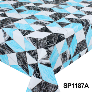 Vải Polyester ủng hộ oilcloth PVC Khăn trải bàn manteles - Product Image 2