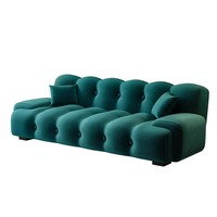 Sofá Cama Convertible Moderno de Lujo, Tapizado en Terciopelo, Plegable, para Apartamento, Dormitorio, Sala de Estar, Sofá Cama de Doble Uso