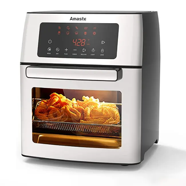 Quality Electric Air Fryer Oven 15L Stainless Steel Air Fryer Oven With Digital Touch Screen