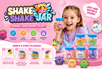 Pot de peluches surprise, jouets magiques transformables activés par l'eau, peluches mystère pour les 5 ans et plus, multicolores, 3 pouces, styles aléatoires