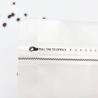 Sacs à café en plastique à fond carré de 1 lb, pochettes d'emballage de café de 150g 250g 500g