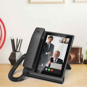 Téléphone fixe sans fil de bureau, téléphone Android 13 WiFi 4G LTE HD à grand écran tactile pour hôtel, maison, bureau - Product Image 3