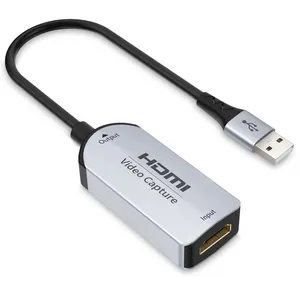 TESmart HDMI USB PC oyun canlı akış Video yakalama kartı için PS4 Wii anahtarı