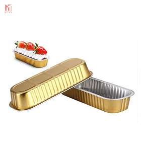 Dùng một lần hình chữ nhật nhôm lá ly cho muffin cupcake món tráng miệng <span class=keywords><strong>Baking</strong></span> tiện ích Ramekin cup - Product Image 1
