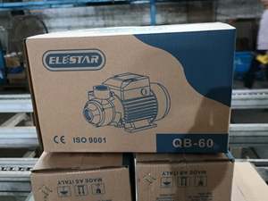 ปั๊มน้ำอุตสาหกรรม ELESTAR QB60/QB70/QB80 แรงดันต่ำ 5 บาร์ ผลิตจากเหล็กหล่อ สำหรับน้ำสะอาด มีตัวเลือกขนาด 0.5/1/1.5/3  ลิตรต่อนาที - Product Image 3