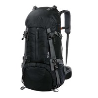 Sac à dos de randonnée et d'alpinisme 50L personnalisé avec logo, léger, durable, pour le camping et la randonnée, avec housse de pluie