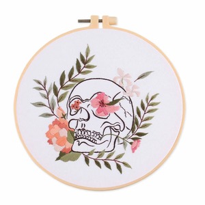 Kit de Bordado DIY, <span class=keywords><strong>Punto</strong></span> de <span class=keywords><strong>Cruz</strong></span> de Plantas de <span class=keywords><strong>Dibujos</strong></span> <span class=keywords><strong>Animados</strong></span> Hecho a Mano - Product Image 5