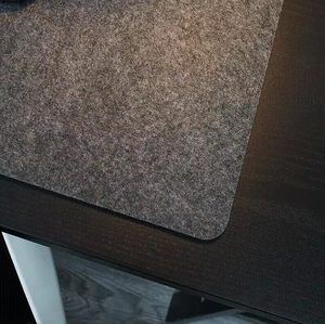 Alfombrilla de Escritorio Grande de Fieltro de Lana Duradera, Alfombrilla de Ratón <span class=keywords><strong>para</strong></span> Juegos Antideslizante, Suave y Transpirable, Cómoda <span class=keywords><strong>para</strong></span> Uso en la Oficina - Product Image 4