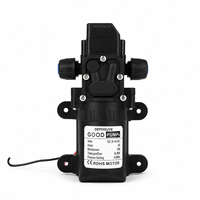 Pompe à eau à diaphragme intelligente 12V DC 72W 6L/Min, auto-amorçante haute pression pour pulvérisateur, camping-car et usage marin