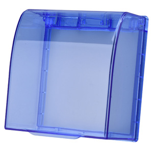 Hôtel salle de bain toilette alimentation splash box noir étanche 86 interrupteur mural prise box cover - Product Image 6