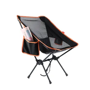 Kamp plaj sandalyesi açık seyahat katlanır sandalye Relax cep tasarımı ile